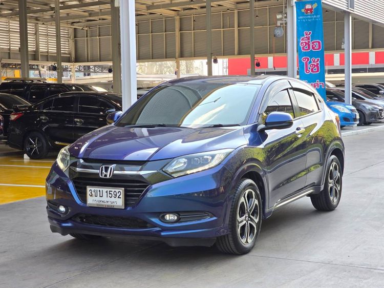 Honda HR-V 2015 1.8 EL Utility-car เบนซิน ไม่ติดแก๊ส เกียร์อัตโนมัติ น้ำเงิน