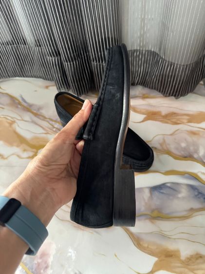 อื่นๆ รองเท้าส้นแบน หนังแท้ UK 4.5 | EU 37 1/3 | US 6 ดำ Gucci Suede Loafers 