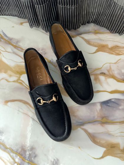 Gucci Suede Loafers  รูปที่ 2