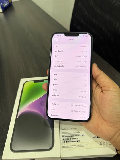 iPhone14plus 128gb ศูนย์ไทยเดิมๆ รูปที่ 8