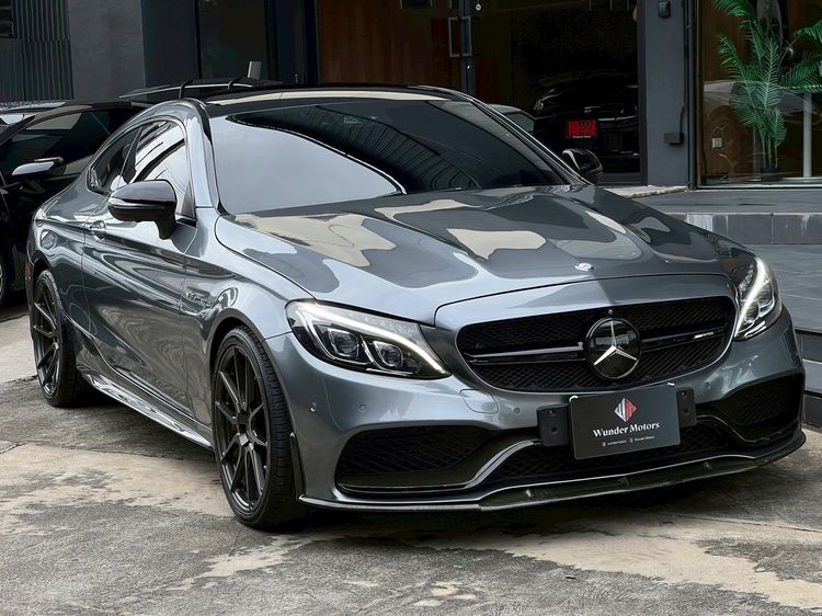 Mercedes-Benz C-Class 2016 C43 Sedan เบนซิน ไม่ติดแก๊ส เกียร์อัตโนมัติ เทา รูปที่ 2