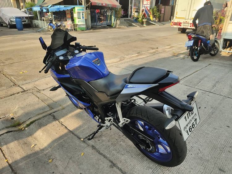 🛵ยังไงก็ขาย R15 ปี 64 เครื่องดี สีสวย สตาร์ทมือ เล่มชุดโอนครบ+เปลี่ยนถ่ายน้ำมันเครื่องฟรี ส่งฟรี30 ก.ม รูปที่ 6