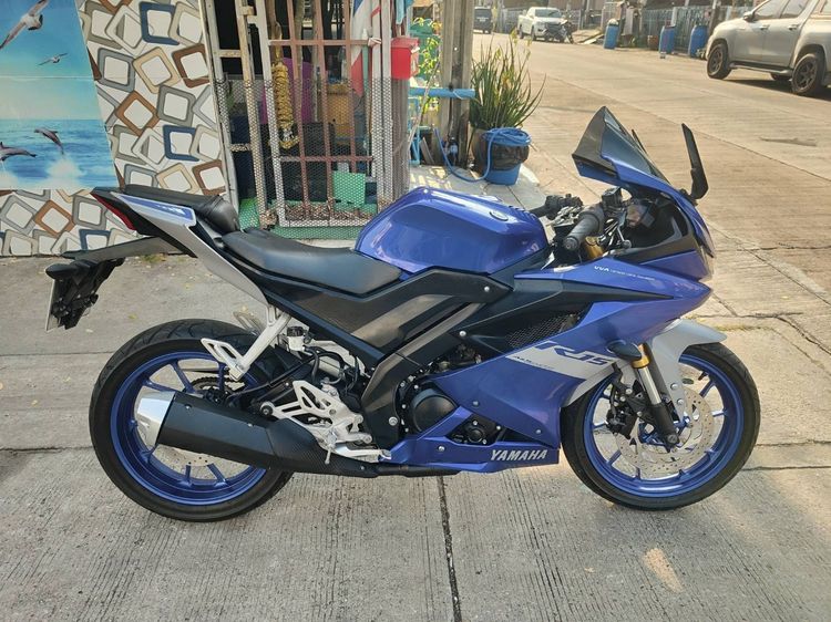 🛵ยังไงก็ขาย R15 ปี 64 เครื่องดี สีสวย สตาร์ทมือ เล่มชุดโอนครบ+เปลี่ยนถ่ายน้ำมันเครื่องฟรี ส่งฟรี30 ก.ม รูปที่ 3