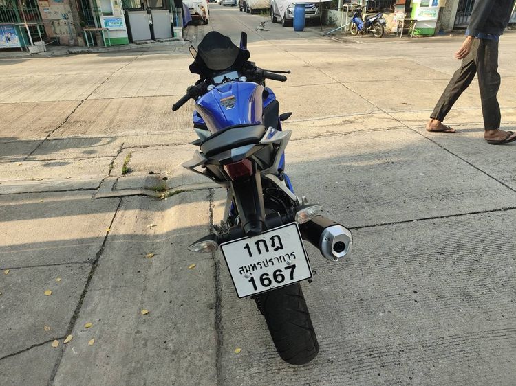 🛵ยังไงก็ขาย R15 ปี 64 เครื่องดี สีสวย สตาร์ทมือ เล่มชุดโอนครบ+เปลี่ยนถ่ายน้ำมันเครื่องฟรี ส่งฟรี30 ก.ม รูปที่ 5