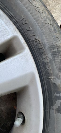 ล้อแม๊ก 4 รู 100 ขนาด 16 ใส่ honda jazz พร้อมยาง รูปที่ 6