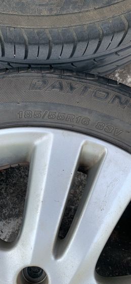 ล้อแม๊ก 4 รู 100 ขนาด 16 ใส่ honda jazz พร้อมยาง รูปที่ 7