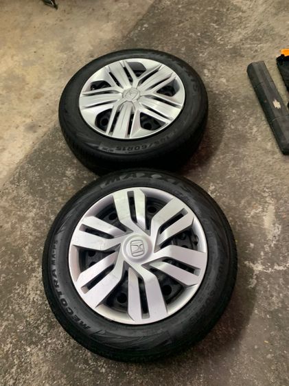 ล้อแม๊ก 4 รู 100 ขนาด 16 ใส่ honda jazz พร้อมยาง รูปที่ 8
