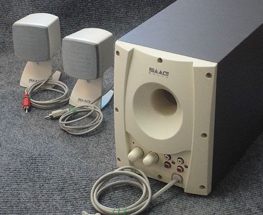 SAAG 825 2.1 ขยายเสียงคอมพิวเตอร์ 