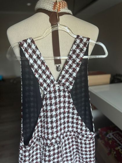 Lyn Around Jumpsuit Scotch สีแดง รูปที่ 7