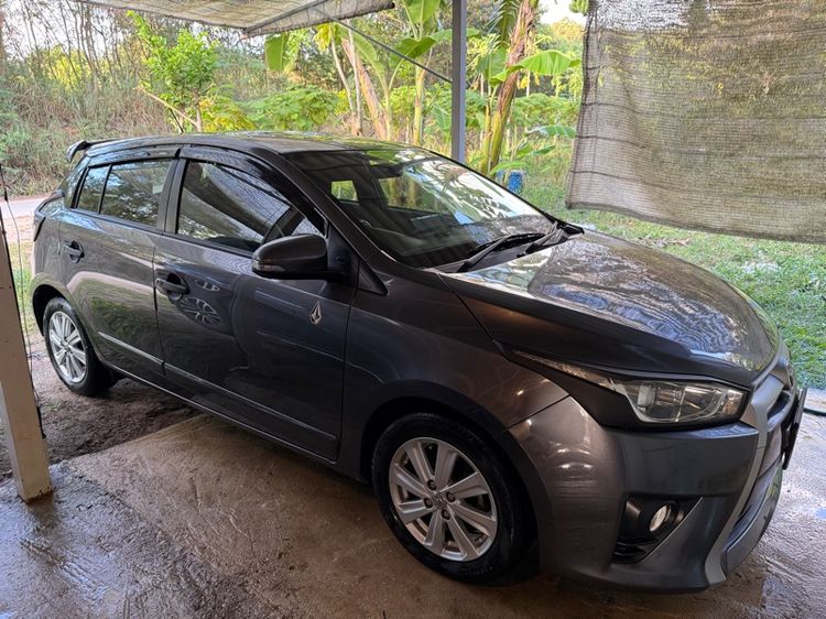 Toyota Yaris 2013 1.2 G Utility-car เบนซิน ไม่ติดแก๊ส เกียร์อัตโนมัติ เทา รูปที่ 2