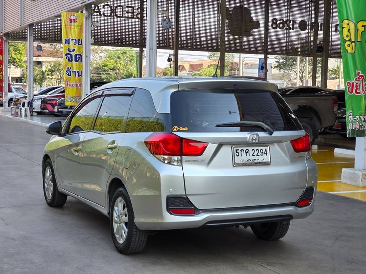 Honda Mobilio 2015 1.5 V Utility-car เบนซิน ไม่ติดแก๊ส เกียร์อัตโนมัติ บรอนซ์เงิน รูปที่ 4