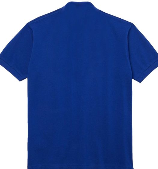 Lacoste Original Petit Piqu Cotton Polo Shirt Blue รูปที่ 7