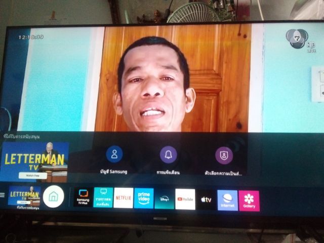 samsung smart 50 นิ้วสภาพเปิดติดปกติตำหนิจอกระพริบไม่มีเส้นมีขาตั้งรีโมท smart TV ครับ รูปที่ 12