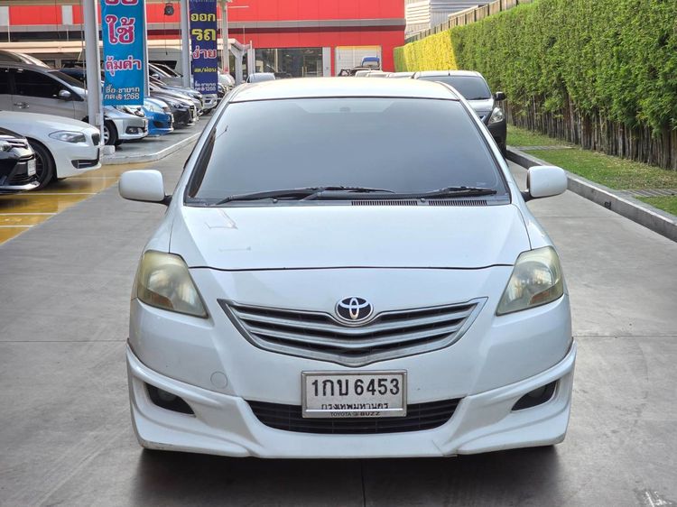 Toyota Vios 2012 1.5 E Sedan เบนซิน ไม่ติดแก๊ส เกียร์อัตโนมัติ ขาว รูปที่ 2
