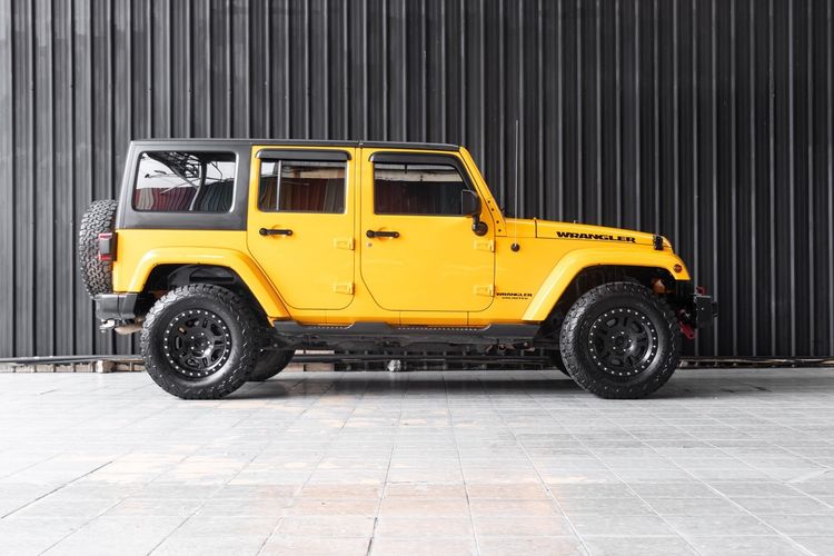 Jeep Wrangler 2014 2.8 CRD 4WD Utility-car ดีเซล ไม่ติดแก๊ส เกียร์อัตโนมัติ เหลือง รูปที่ 4