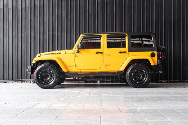 Jeep Wrangler 2014 2.8 CRD 4WD Utility-car ดีเซล ไม่ติดแก๊ส เกียร์อัตโนมัติ เหลือง รูปที่ 2