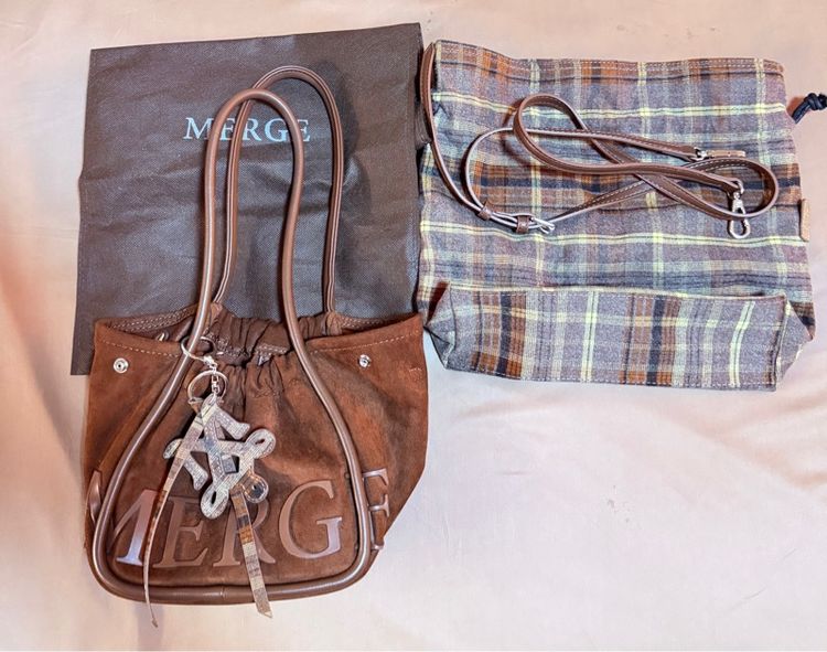 กระเป๋า Merge mini brown รูปที่ 2