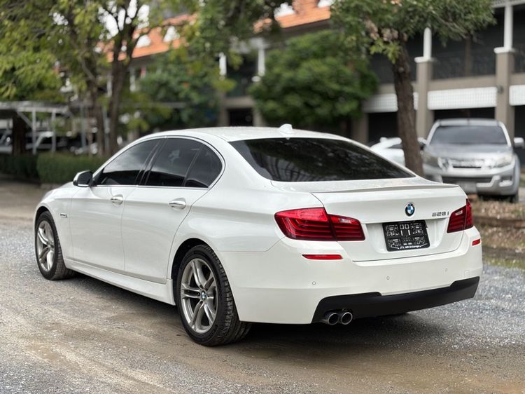 BMW Series 5 2014 528i Sedan เบนซิน ไม่ติดแก๊ส เกียร์อัตโนมัติ ขาว รูปที่ 4
