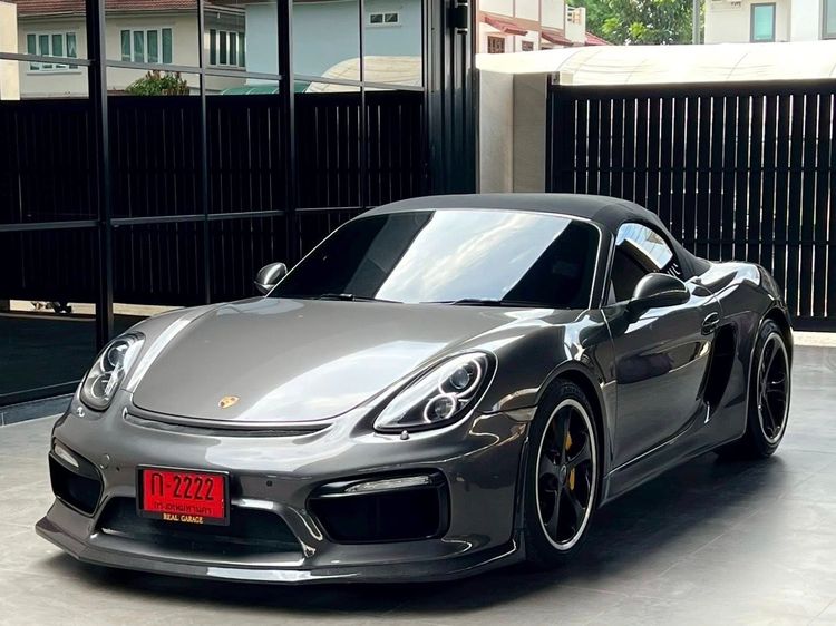 Porsche Boxster 2014 2.7 Sedan เบนซิน ไม่ติดแก๊ส เกียร์อัตโนมัติ เทา