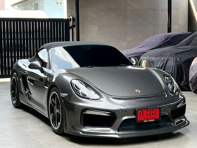 Porsche Boxster 2014 2.7 Sedan เบนซิน ไม่ติดแก๊ส เกียร์อัตโนมัติ เทา รูปที่ 2