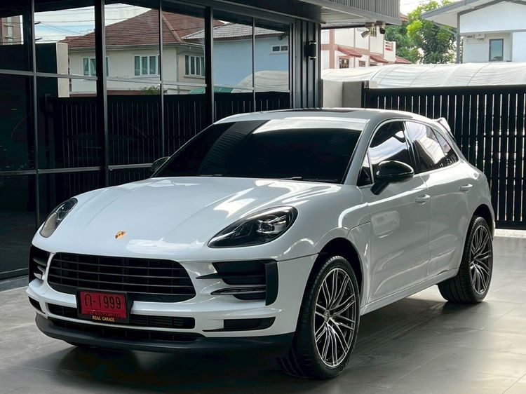 รถ Porsche Macan 2.0 4WD สี ขาว