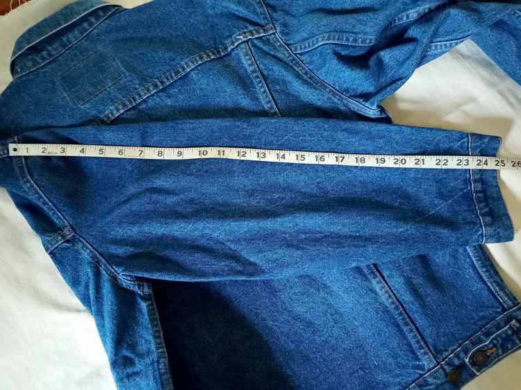 🔥เสื้อแจ็คเก็ต วินเทจ 90s สภาพนางฟ้า Levi's 66902 ผลิตปี 1993 สีเข้มจัด ผ้ากริบ (ตอกเลข 03 ตรงป้าย) รูปที่ 10