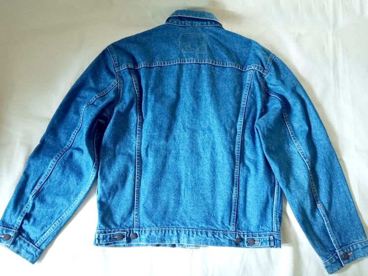 🔥เสื้อแจ็คเก็ต วินเทจ 90s สภาพนางฟ้า Levi's 66902 ผลิตปี 1993 สีเข้มจัด ผ้ากริบ (ตอกเลข 03 ตรงป้าย) รูปที่ 5