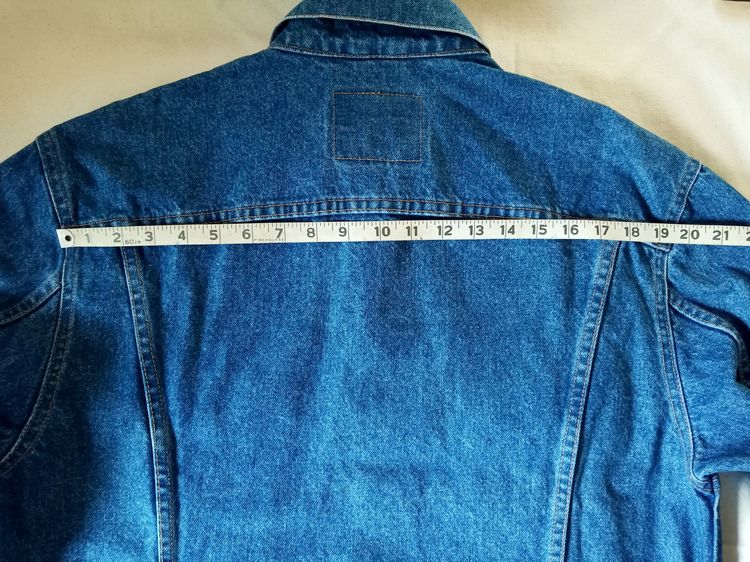 🔥เสื้อแจ็คเก็ต วินเทจ 90s สภาพนางฟ้า Levi's 66902 ผลิตปี 1993 สีเข้มจัด ผ้ากริบ (ตอกเลข 03 ตรงป้าย) รูปที่ 7
