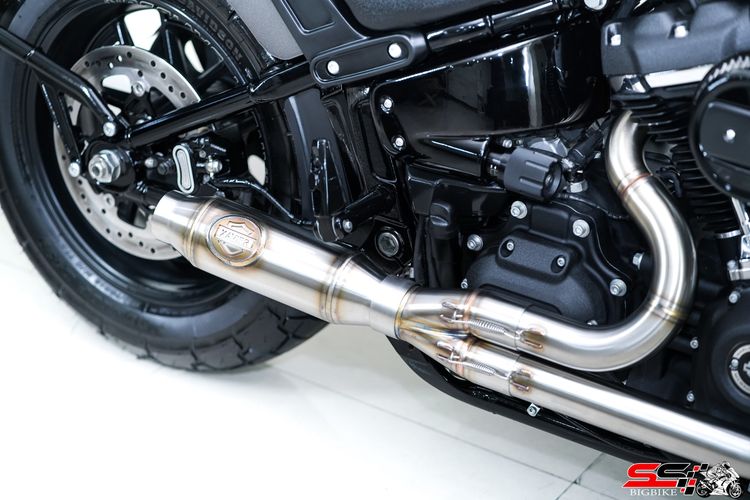 HARLEY DAVIDSON SOFTAIL FAT BOB 114 Gray Haze ปี2024 มือเดียว วิ่งแค่ 4,900mi ไมล์แท้ ฟรีดาวน์ ออกรถไม่ต้องใช้เงิน รูปที่ 2