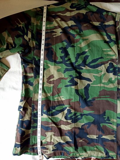 🔥 ปล่อยของสะสม เสื้อแจ็คเก็ตทหารลายพราง งานต่างประเทศ อาร์มหน้าอกเท่ๆ สภาพดีมาก รูปที่ 9