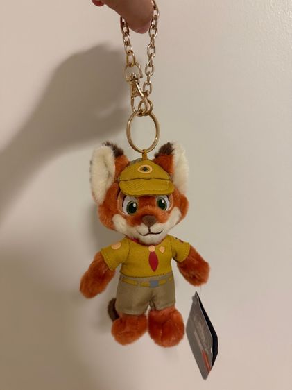 พวงกุญแจ Nick Zootopia ของแท้จากฮ่องกงดิสนีย์แลนด์ ใหม่พร้อมป้าย รูปที่ 3