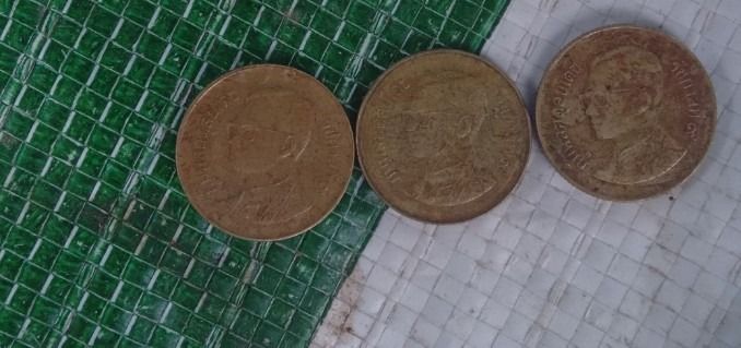 25 สตางค์ 2553 เนื้อทองเหลืองผสมทองแดง 