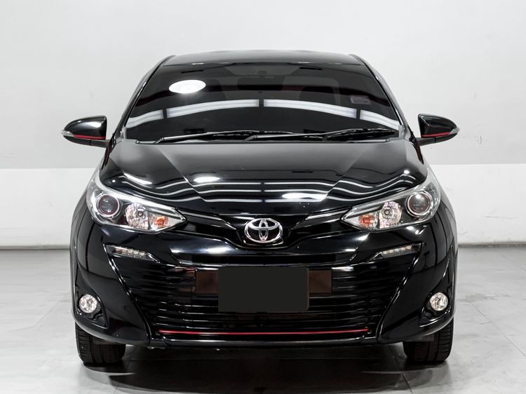 Toyota Yaris ATIV 2019 1.2 S Plus Sedan เบนซิน เกียร์อัตโนมัติ ดำ รูปที่ 2