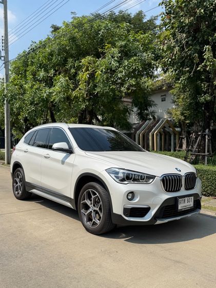 BMW X1 2019 2.0 sDrive18d xLine Utility-car ดีเซล ไม่ติดแก๊ส เกียร์อัตโนมัติ ขาว