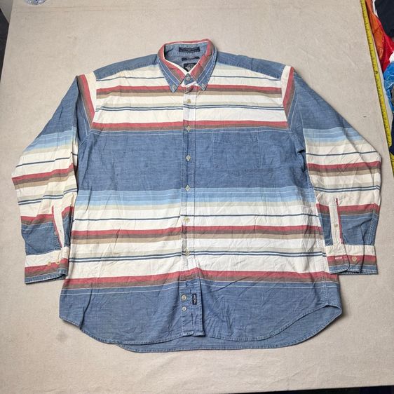 เสื้อเชิ้ต​ Dockers Indigo งานหายาก Size XL​