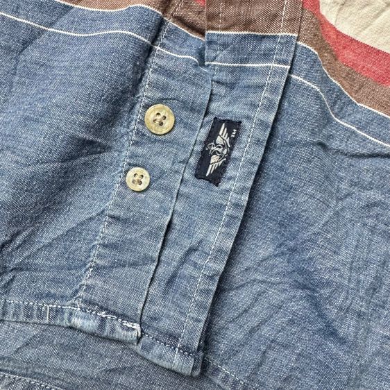 เสื้อเชิ้ต​ Dockers Indigo งานหายาก Size XL​ รูปที่ 7