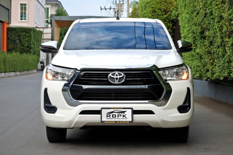 Toyota Hilux Revo 2021 Smart Cab 2.4 Mid Z Edition Pickup ดีเซล ไม่ติดแก๊ส เกียร์อัตโนมัติ ขาว รูปที่ 3