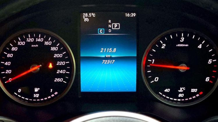 Mercedes-Benz GLC-Class 2019 GLC220d Utility-car ดีเซล ไม่ติดแก๊ส เกียร์อัตโนมัติ บรอนซ์เงิน รูปที่ 3