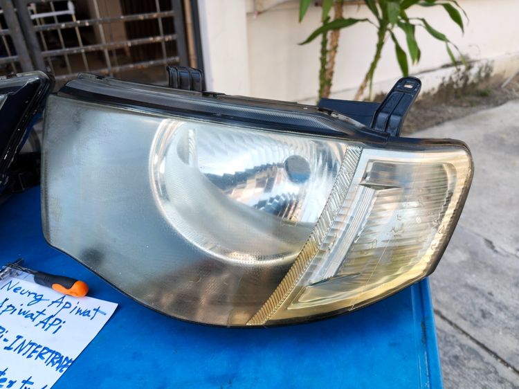 ไฟหน้า Mitsubishi Triton รุ่นปี 2005-2014 (สภาพพอใช้) รูปที่ 4