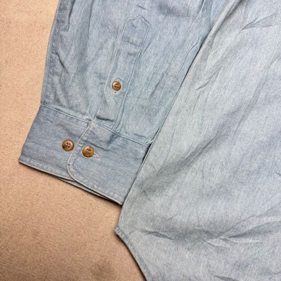 เสื้อเชิ้ต​ Disney Donald Duck งาน 90s-00s Size L  รูปที่ 4