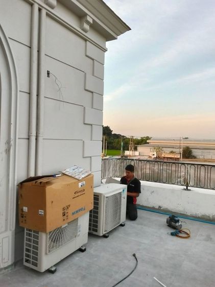 รับติดตั้งแอร์ลาดกระบัง 0924082907 ย้ายแอร์ เติมน้ำยาแอร์  ซ่อมแอร์ ล้างแอร์ร่มเกล้า คุ้มเกล้า หัวตะเข้ สุวรรณภูมิบริการดีราคาถูก รูปที่ 4