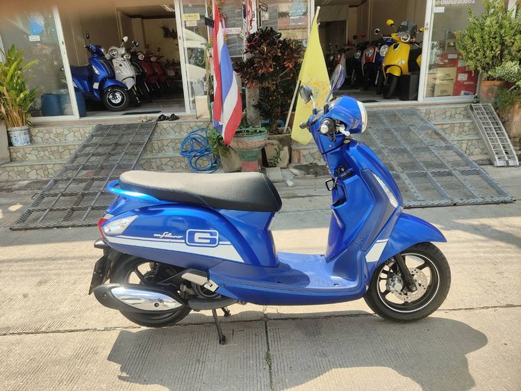 🛵ยังไงก็ขาย Grand filano ปี 60 เครื่องดี สีสวย สตาร์ทมือ เล่มชุดโอนครบ+เปลี่ยนถ่ายน้ำมันเครื่องฟรี ส่งฟร30กิโล รูปที่ 3