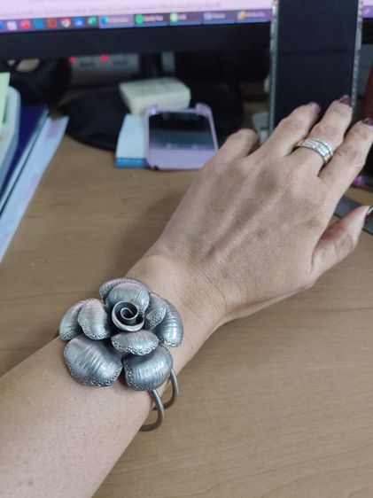ขายข้อมือ งานเงินแท้ รูปที่ 4