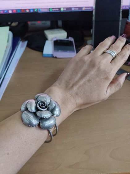 ขายข้อมือ งานเงินแท้ รูปที่ 3