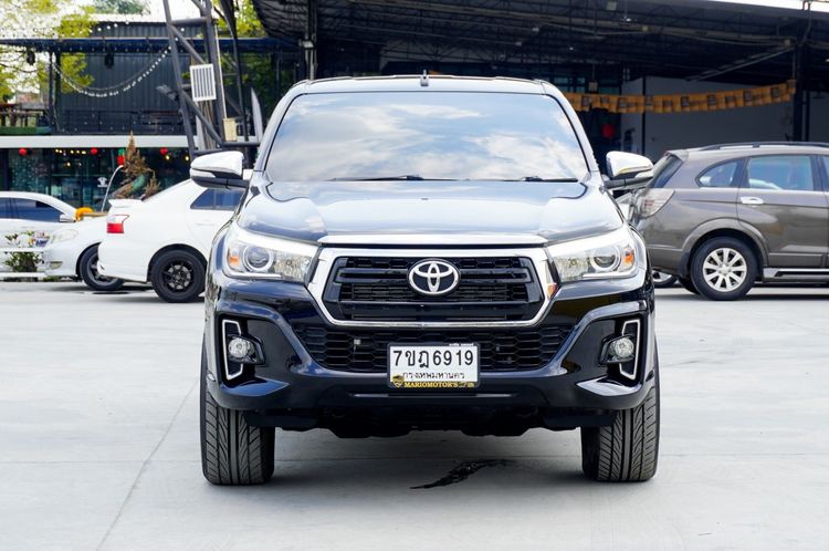 Toyota Hilux Revo 2017 2.4 G Prerunner Pickup ดีเซล ไม่ติดแก๊ส เกียร์อัตโนมัติ ดำ รูปที่ 2