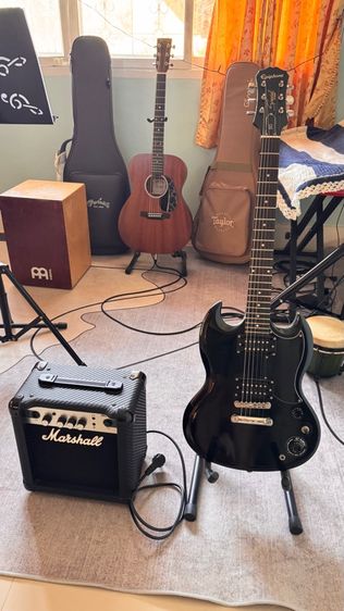 Epiphone กีต้าร์ไฟฟ้า กีตาร์ไฟฟ้าพร้อมตู้แอมป์