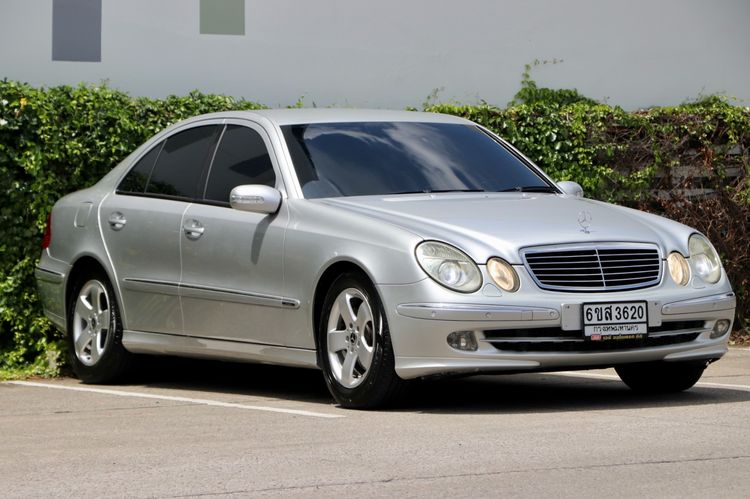 Mercedes-Benz E-Class 2005 E240 Sedan เบนซิน ไม่ติดแก๊ส เกียร์อัตโนมัติ บรอนซ์เงิน รูปที่ 3
