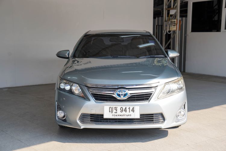 Toyota Camry 2012 2.5 Hybrid Sedan ไฮบริด ไม่ติดแก๊ส เกียร์อัตโนมัติ เทา รูปที่ 3