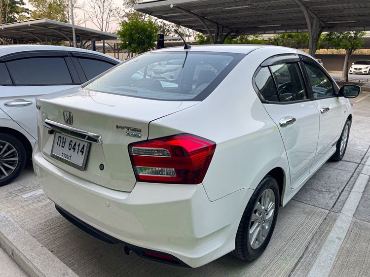 Honda City 2014 1.5 S CNG Sedan เบนซิน NGV เกียร์อัตโนมัติ ขาว รูปที่ 4