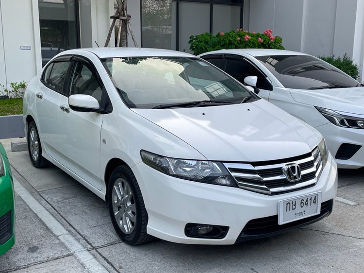 Honda City 2014 1.5 S CNG Sedan เบนซิน NGV เกียร์อัตโนมัติ ขาว รูปที่ 2